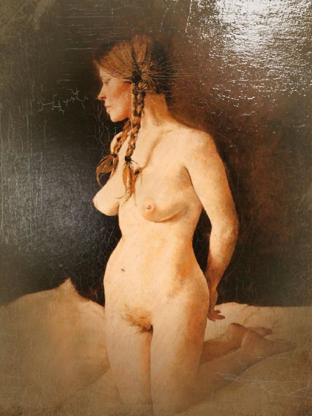 Женская натура голышом