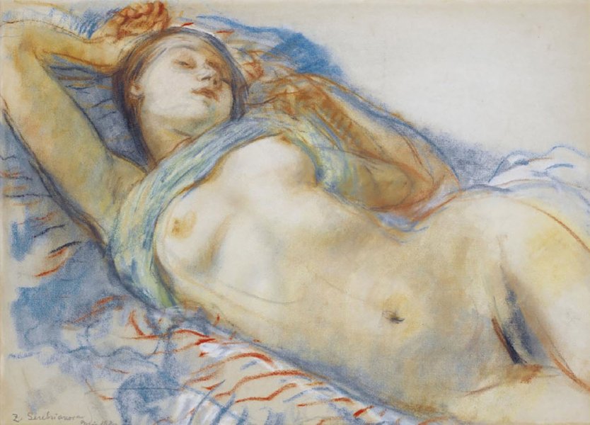 Зинаида Серебрякова обнаженки