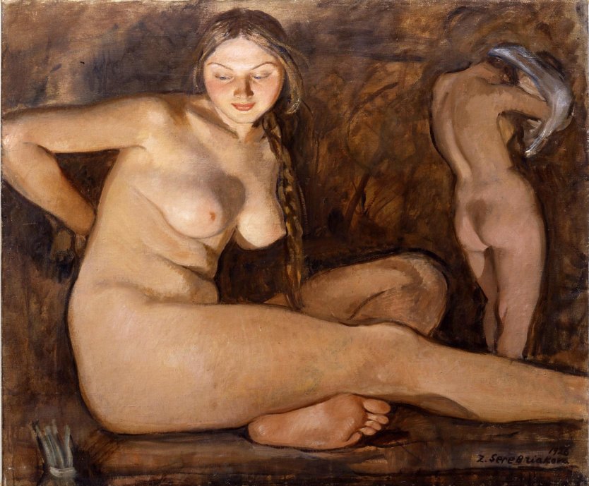 Зинаида Серебрякова обнаженки