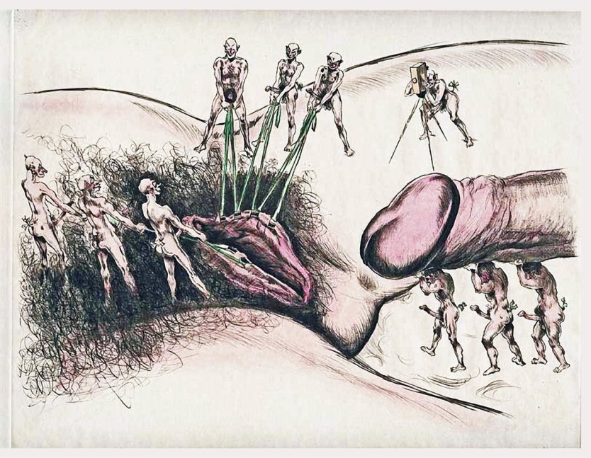 Искусство рисования членов