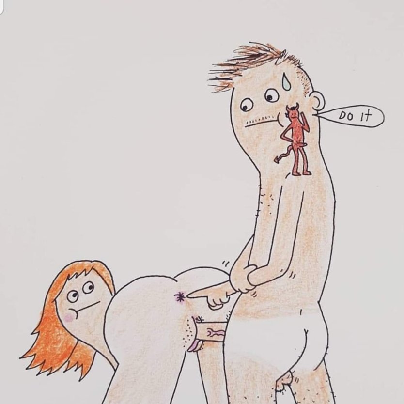 Странные эротические иллюстрации