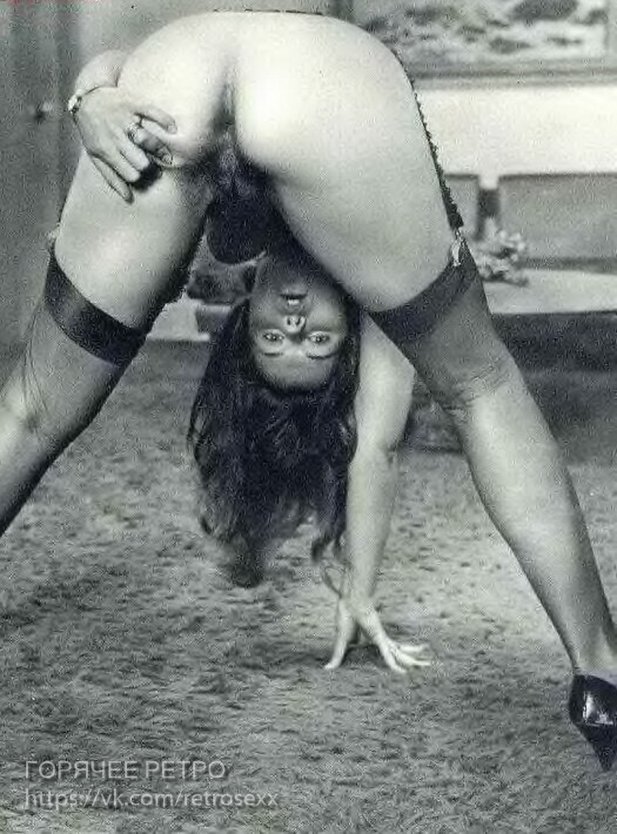 Ретро волосатые попки женщин