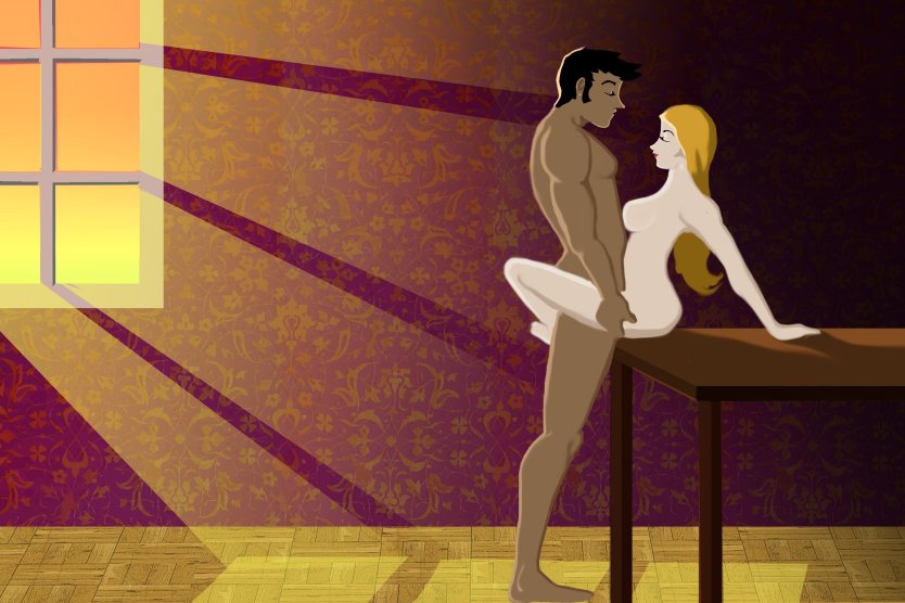 Эротические сцены из камасутры