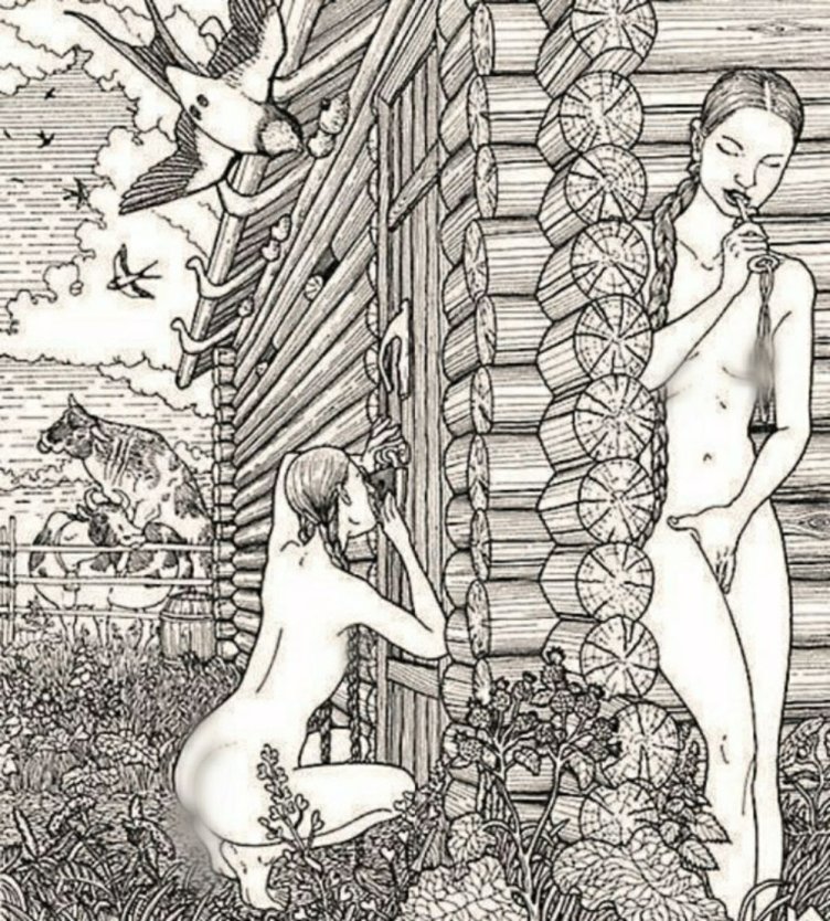 Эротические рисунки древнеславянские