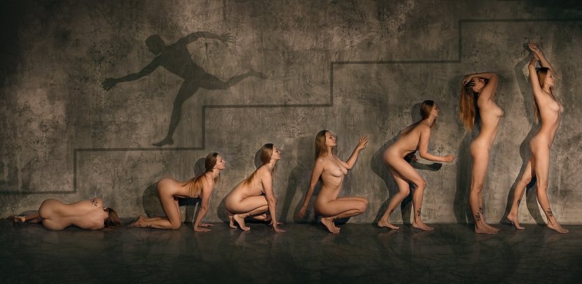 Искусство групповое. Ню