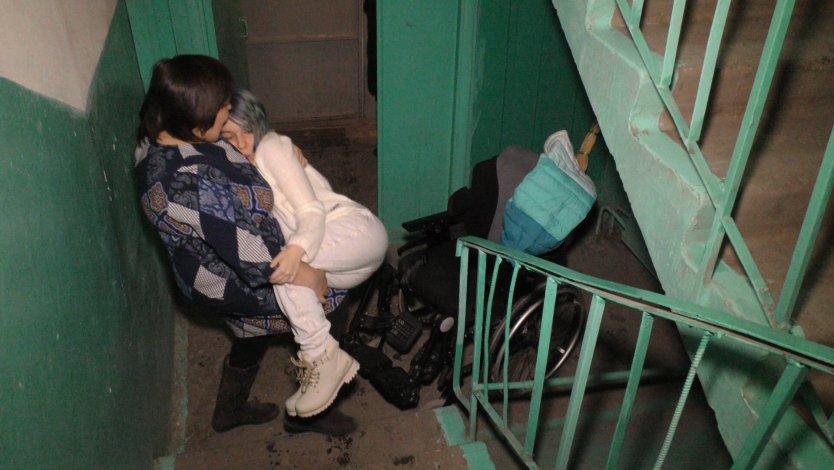 Лестничная клетка в подъезде