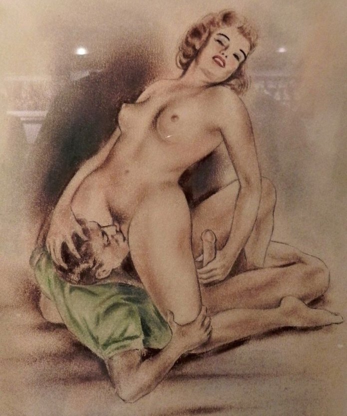 Эдуард Анри Авриль кунилингус