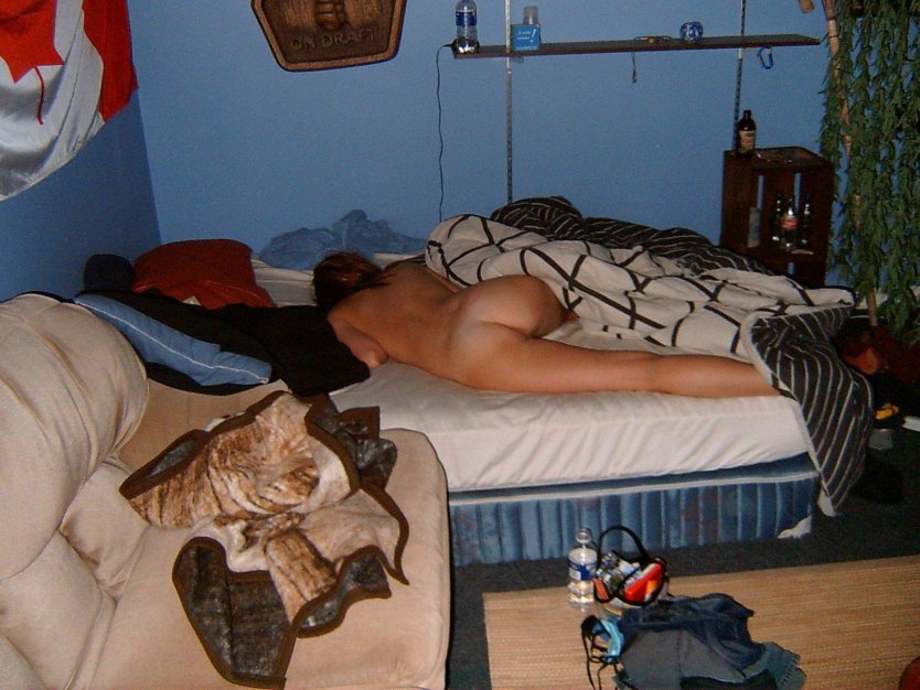 Девушку застали в расплох