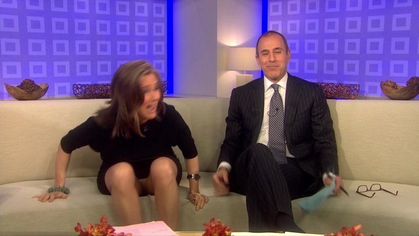 Трусы ведущих на ТВ