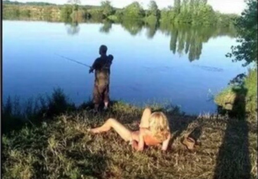 Эротический прикол про рыбалку