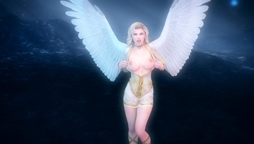 Голые ангелы на рабочий стол
