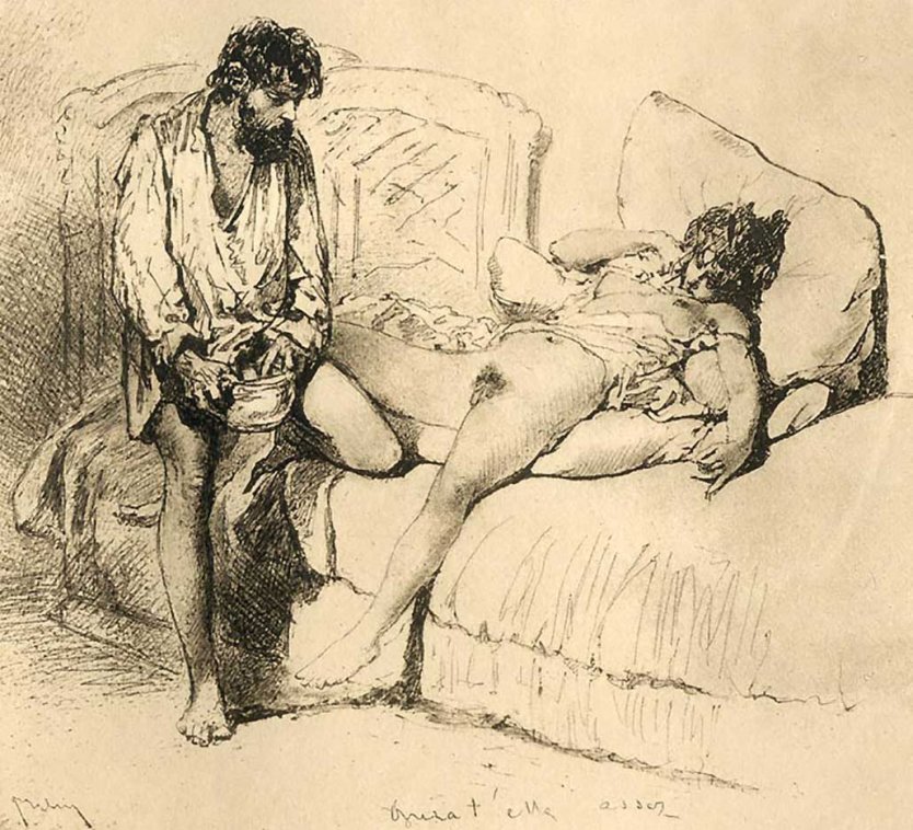 Михаил Зичи порнография