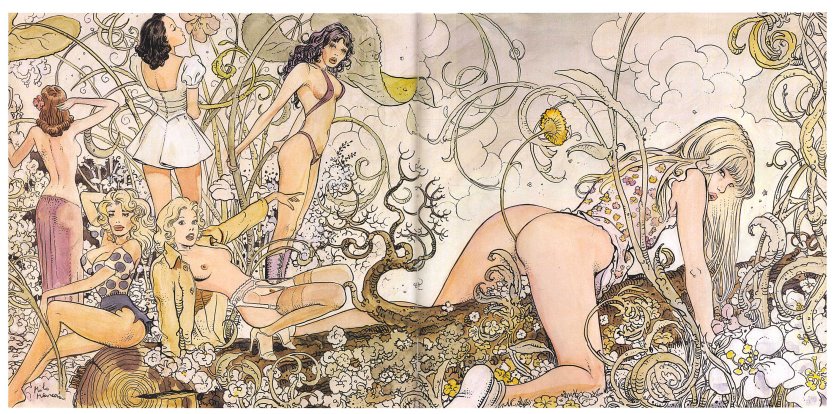 Современный Эротический рисунок