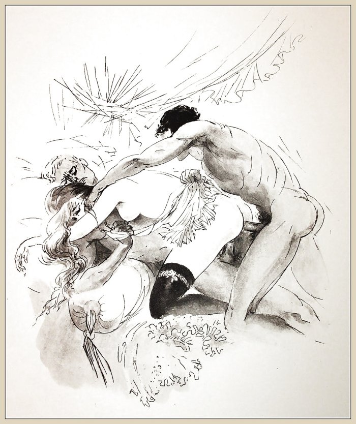 Порнографическая Графика в живописи