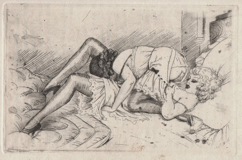 Эротическая ретро Графика