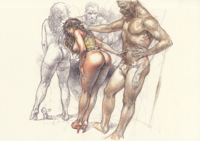 Паоло Серпиери Druuna анал