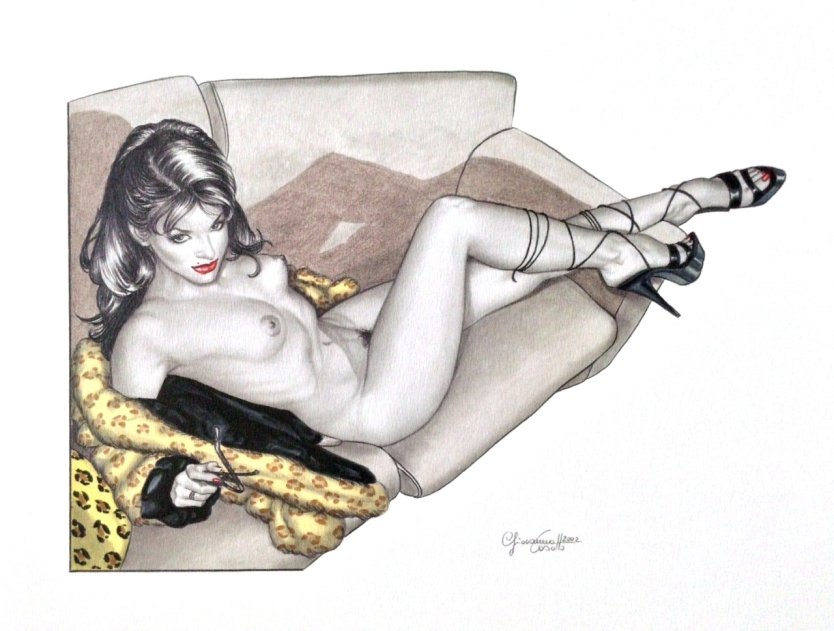 Эротические рисунки не для эстетов.