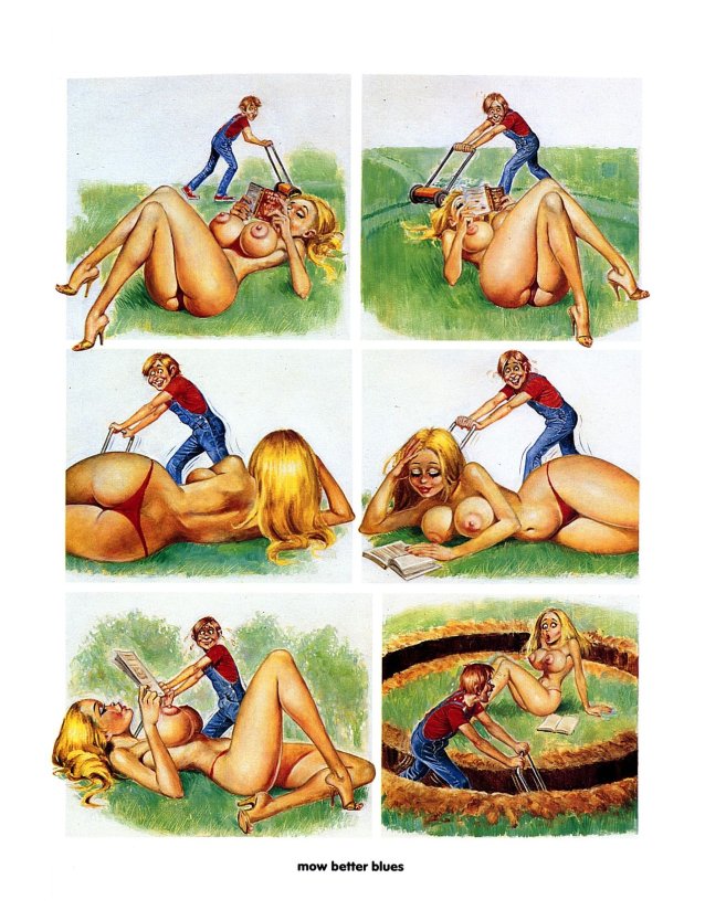 Смешные эротические комиксы