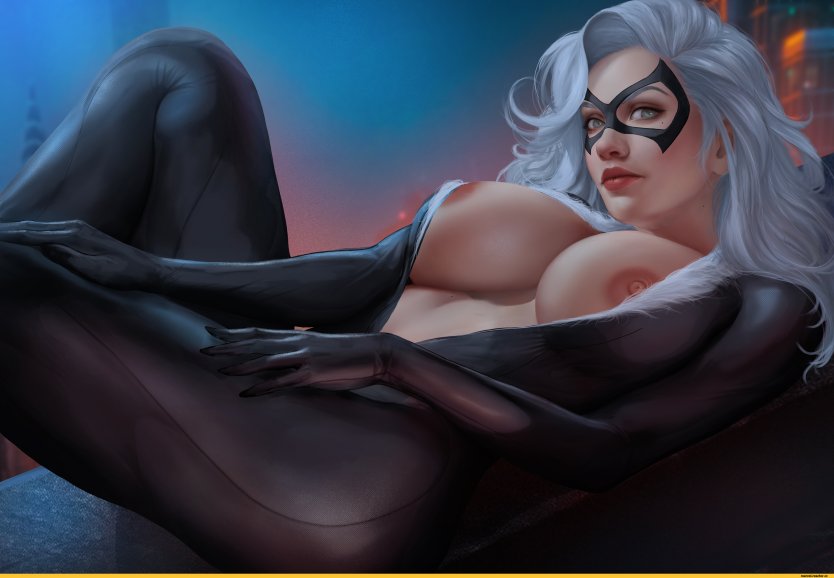 Фелиция Харди чёрная кошка r34