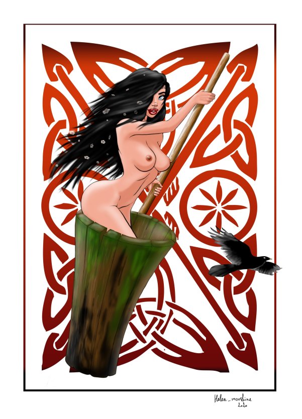 Баба Яга Эротический арт хентай