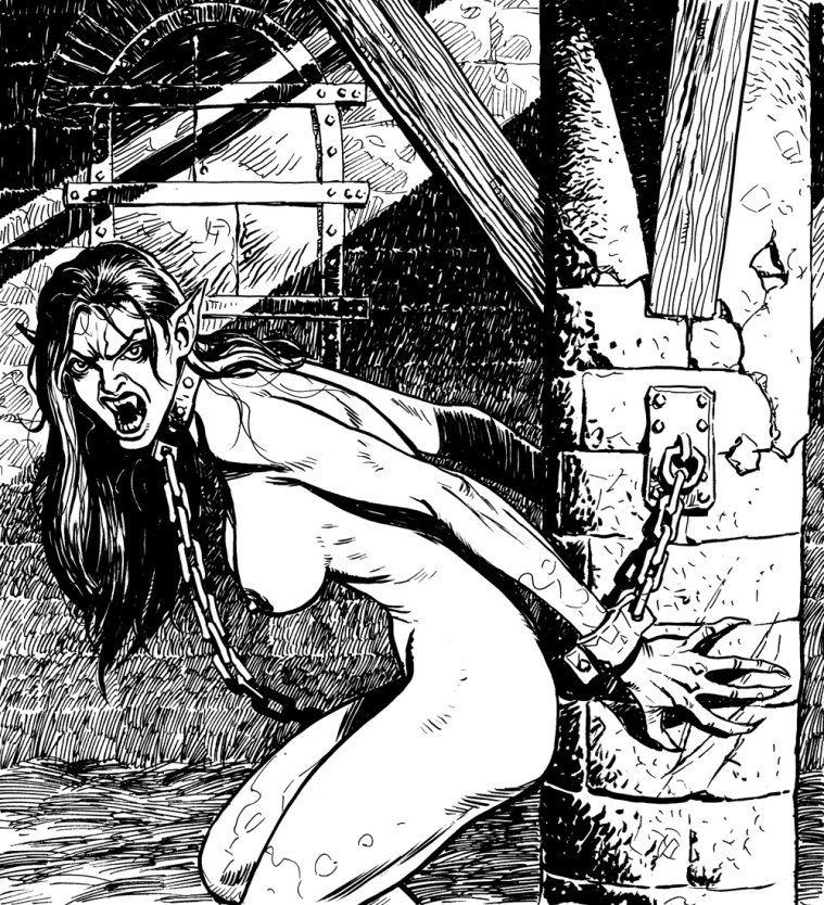Иллюстрации эротических ужасов