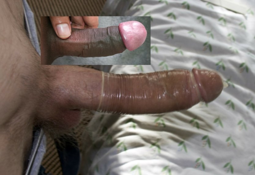 Толстые члены в презервативе