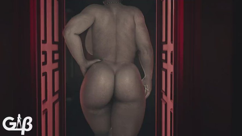 Леди Димитреску голая 3д