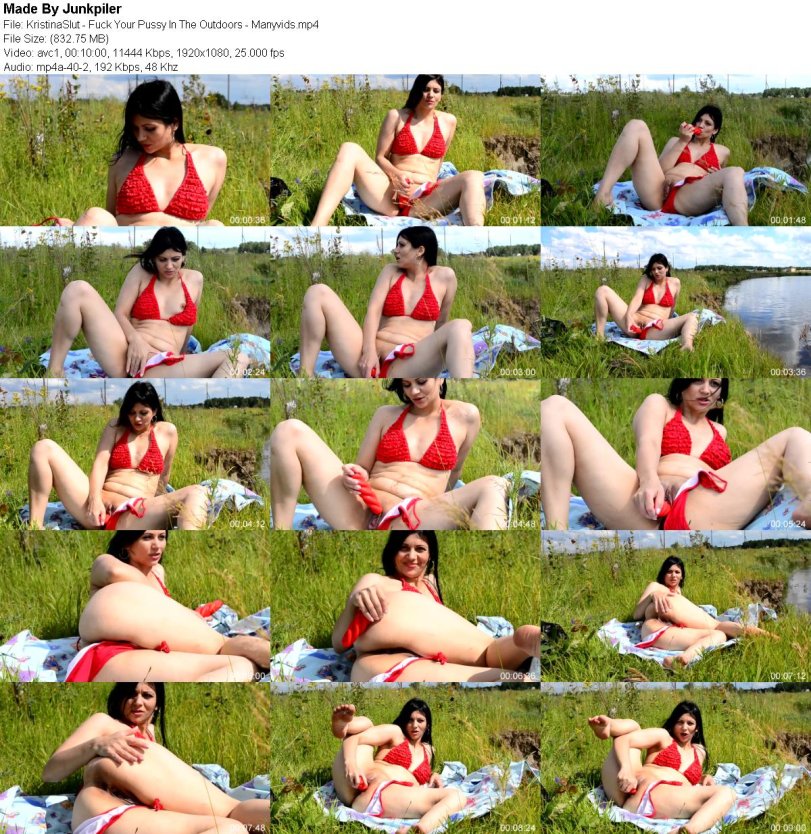 Kristinaslut приват мастурбация