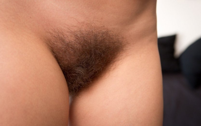 Красивые волосатые женские лобки