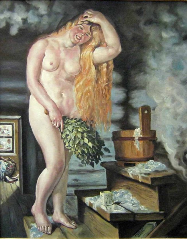 Кустодиев русская Венера
