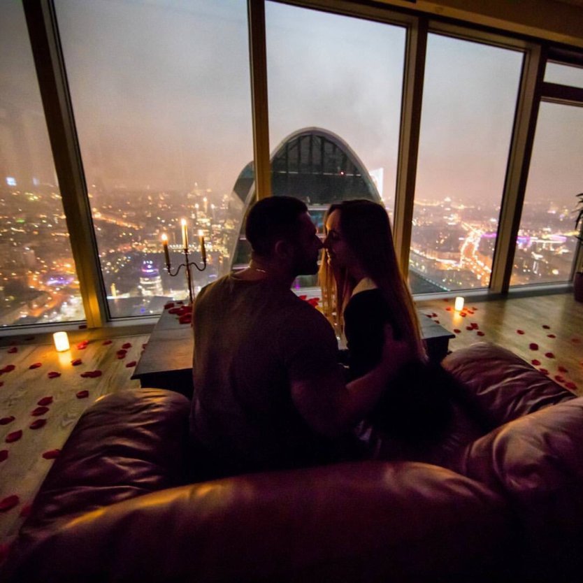 Свидание в Москва Сити