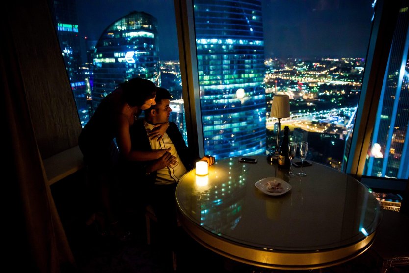 Свидание в Москва Сити