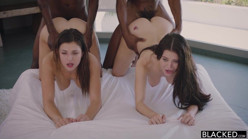 Лана Роудс (Lana Rhoades) Blacked Leah Gotti