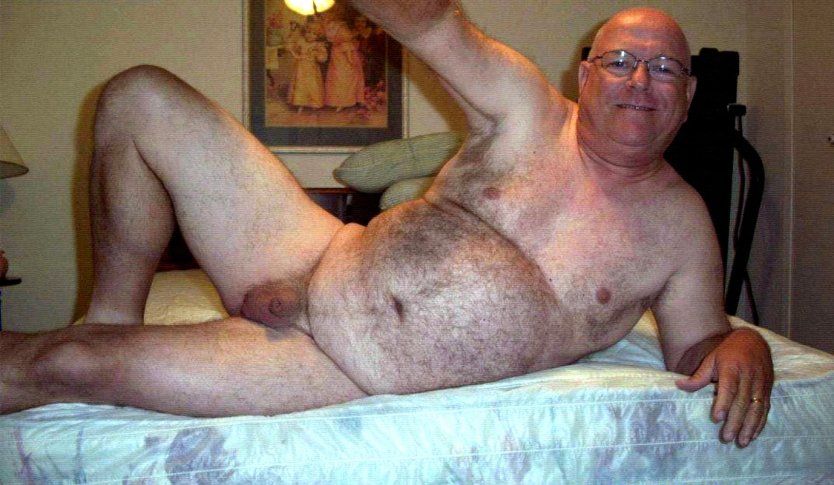 Толстые голые старые мужчины