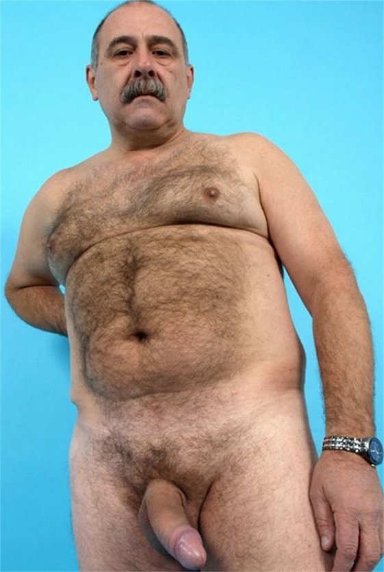 Голые волосатые пожилые мужчины