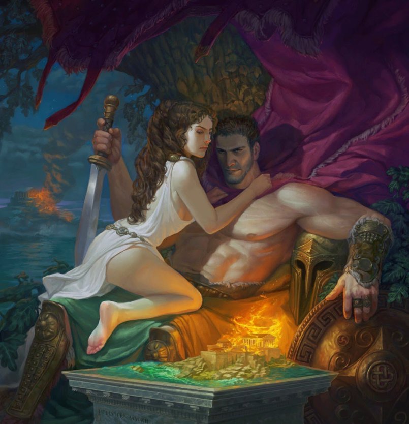 Афродита богиня и Арес