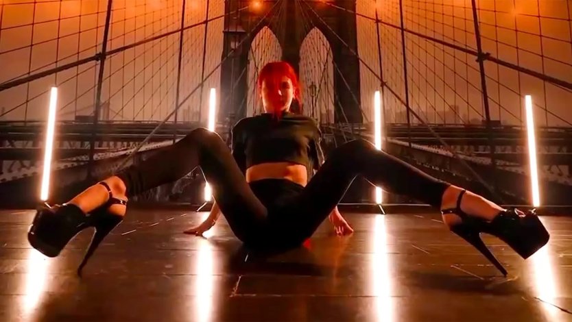 Александра Трусова стрип пластика