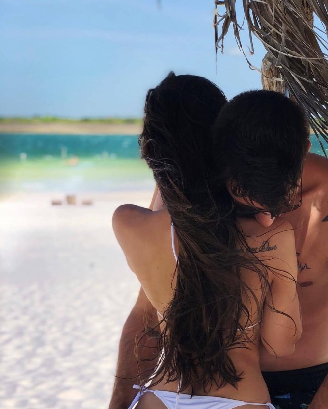 Пляж любовь