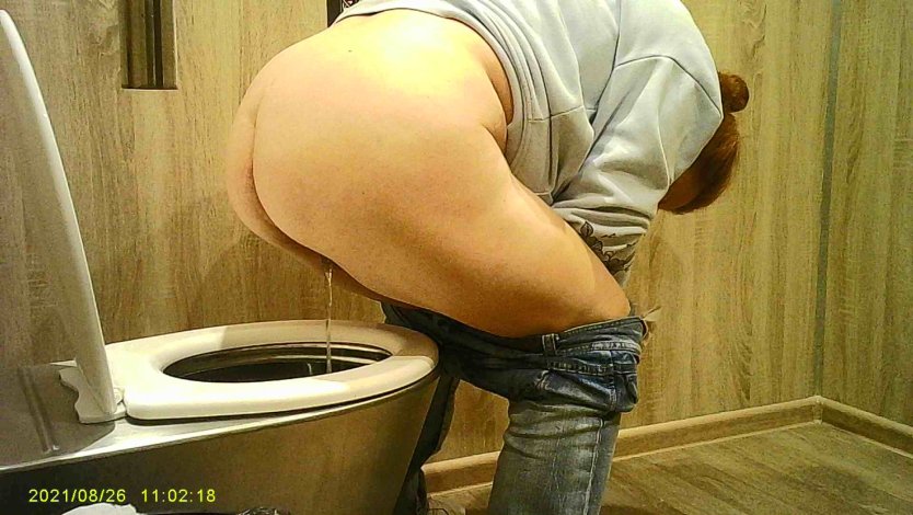 Уличный биотуалет скрытая камера