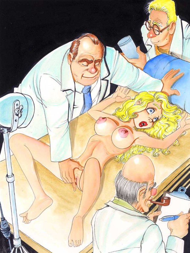 Странные ученые хентай