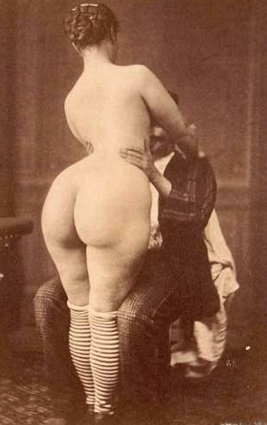 Красивые женские попы ретро